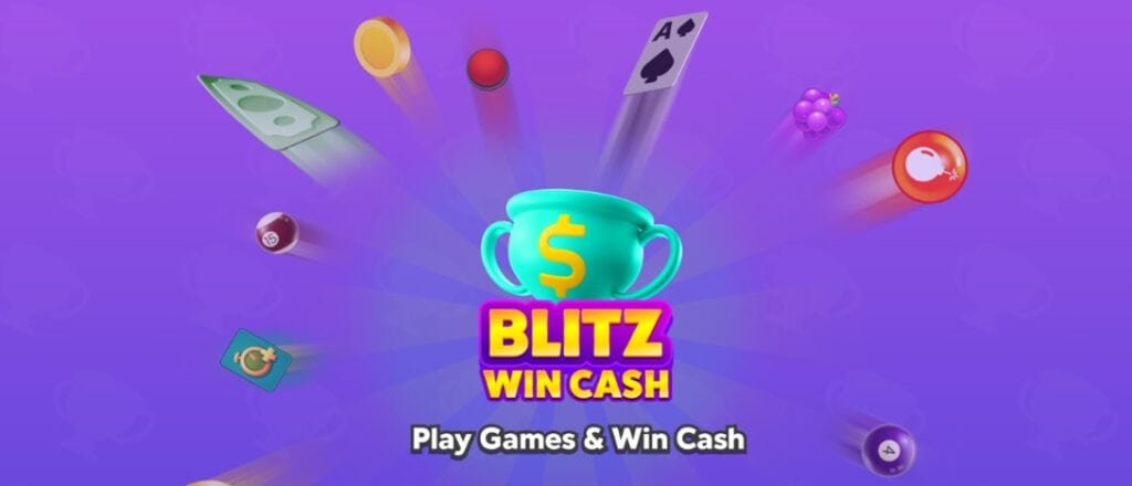 Blitz Win Cash by Voodoo campaign illustration